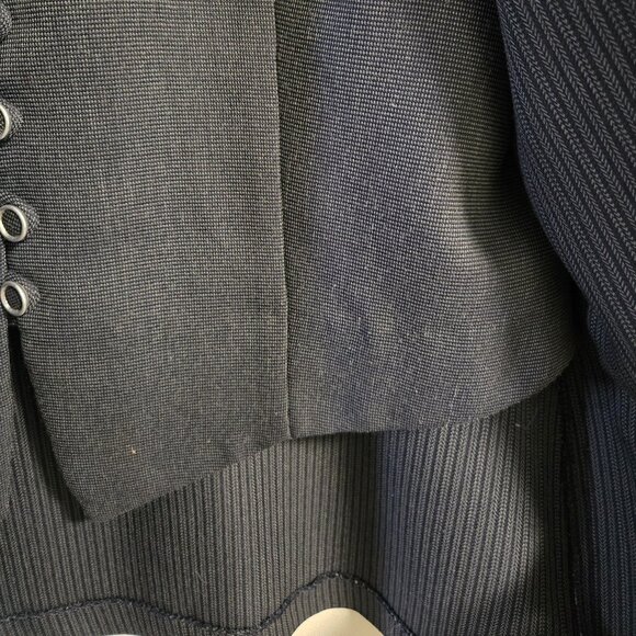 Vintage Panache Canada Black & White Blazer – Power Dressing Vibes - Picture 7 of 8